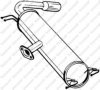 TOYOT 1743028550 End Silencer